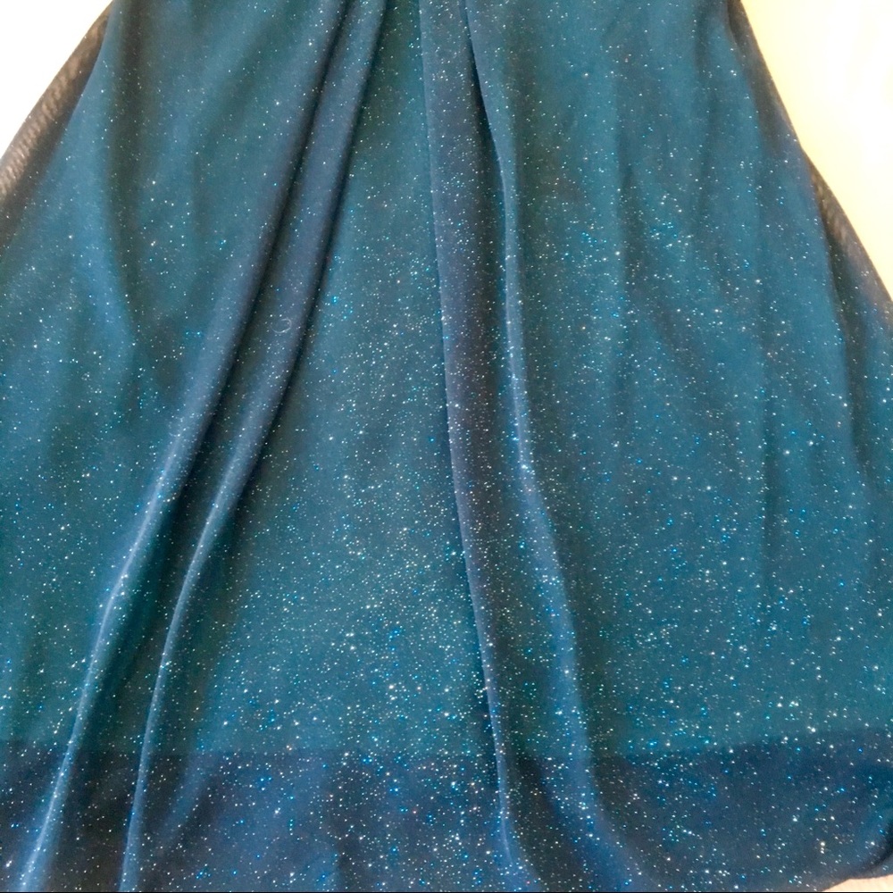 Jump Apparel Peacock Blue Strapless Mini Dress - Picture 7 of 8